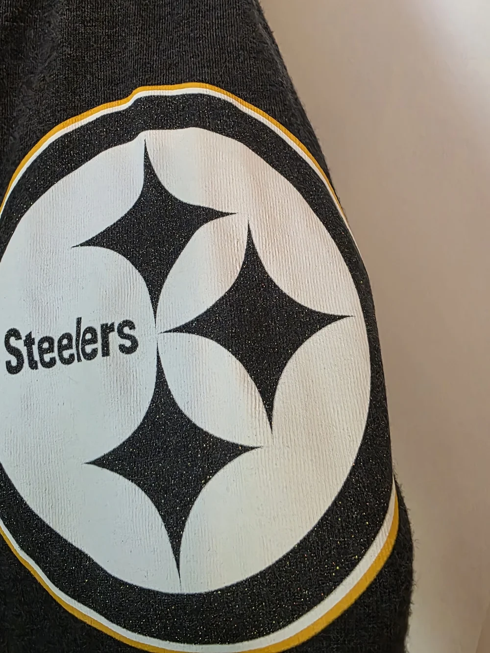 Nike Pittsburgh Steelers Women's Long Sleeve V-Neck Graphic T-Shirt Gameday Fan